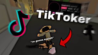 I Raided LIVE TIKTOKERS on Roblox Da Hood [upl. by Acirfa]