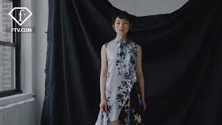 Women tigers and deconstruction by Snow Xue Gao New York FallWinter 202122  FashionTV  FTV [upl. by Highams]