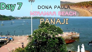 Day 7  Happy New Year GuysVisited Panaji and Miramar beachpls subscribe to my channel 🙏 youtube [upl. by Adnema]