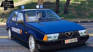 Alfa Romeo 75 PoliziaCarabinieriGuardia di Finanza New Crash Accident 2017 ENB Top Speed REVIEW [upl. by Roswald]