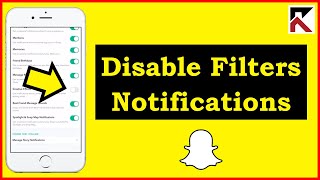 How To Turn Off Filters Notifications On Snapchat [upl. by Ainola]