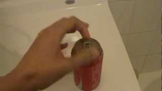 How To Open a Can of Coca Cola [upl. by Kerwon282]