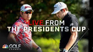 Presidents Cup Day 1 FourBall preview  Live From the Presidents Cup  Golf Channel [upl. by Gunner605]