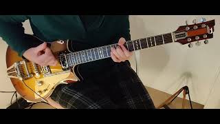 Hotel California Solo Impro with Duesenberg Joe Walsh Signature Guitar [upl. by Paxon]