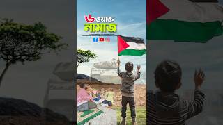 ফিলিস্তিনে ৬ ওয়াক্ত নামাজ😭bayazid0007 trending ytshorts hasbunallohstv islamic [upl. by Walter705]