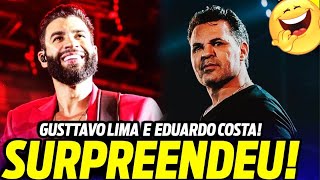 GUSTAVO LIMA E EDUARDO COSTA SURPREENDEM FÃS COM CAPELA [upl. by Novahs557]