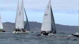 J105 North American Championship Start 1 [upl. by Naired676]