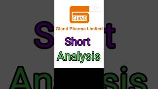 Gland Pharma Short Analysis  Gland Pharma Latest News glandpharma trading stockmarket [upl. by Eislrahc]