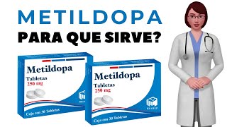 METILDOPA que es y para que sirve la metildopa como tomar metildopa 250 mg [upl. by Worthington]