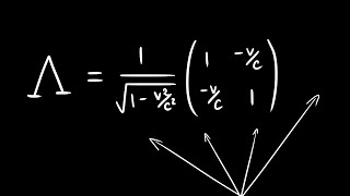 Transformation de Lorentz  Calcul rapide 14 [upl. by Anits]