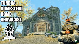 Xbox Skyrim AE TUNDRA HOMESTEAD Player Home Showcase [upl. by Wesa]