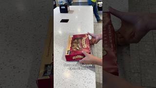 How normal people open Glazers kwiktrip glazers donuts [upl. by Cam]