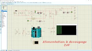 Alimentation a découpage 24 V Simulation Complète [upl. by Ecadnac]