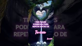 3Poderosasfrasespararepetirdentrodetucasabendiciones🦋🙏god shorts dios frases fyp fe [upl. by Francisco]