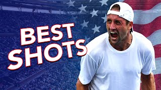 Tennys Sandgrens Best Shots at the US Open [upl. by Nealah648]