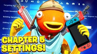 NEW BEST Nintendo Switch Settings For Fortnite Chapter 5 Season 1 2024 EXPLAINED [upl. by Dorn]