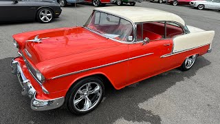 Test Drive 1955 Chevy Bel Air 2 Door Hardtop SOLD 31900 Maple Motors 2566 [upl. by Owain]