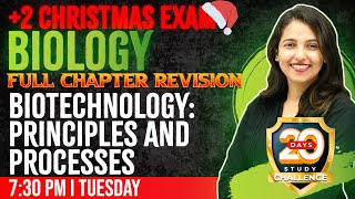 Plus Two Biology Christmas Exam  BiotechnologyPrinciples And Processes  Chapter 9  Exam Winner [upl. by Cummine]