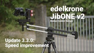 Edelkrone JibONE v2 Motion Control System  Update 330  Increased speed  Kameraverleihonline [upl. by Assirek593]