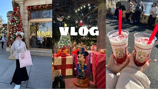 【Disney Vlog】クリスマスのディズニーシーで過ごす1日🪄❄️ [upl. by Mylor]