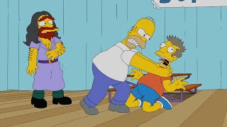 Homer Chokes Principal Skinner like Bart🤣 [upl. by Laaspere]