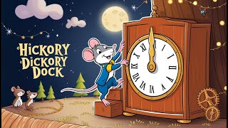 Hickory Dickory Dock Nursery Rhyme  Fun Time with Music [upl. by Ahseer161]