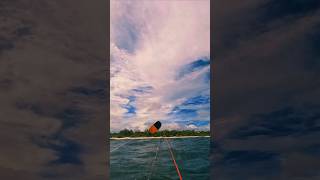 light wind relaunch with the Slingshot UFO Kitesurfing kiteboarding kitefoil hydrofoil [upl. by Hayn]