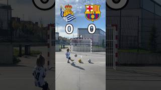 ¿Como quedará el Real Sociedad VS FcBarcelona según está simulación Parte 2 [upl. by Suoivatnod388]