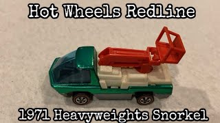 Hot Wheels 1971 Snorkel Heavyweights Redline [upl. by Frohne]