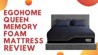 EGOHOME 14 Inch Queen Memory Foam Mattress Review Pros amp Cons Explained [upl. by Noakes]