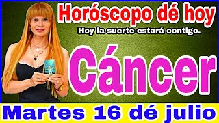 horoscopo de hoy Cáncer  Horóscopo Diario  Cáncer  16 de julio de 2024 [upl. by Ulrick]