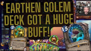 KIBLER PLAYS EARTHEN GOLEM PALADIN FALL OF ULDUAR MINI SET DECKS [upl. by Akemahs763]