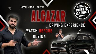 ❤️2024 Alcazar Facelift Driving Experience 🔥 ये गाड़ी जहाज़ से कम नहीं😍 [upl. by Rabush777]