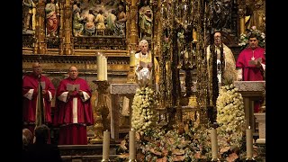 Procesión del Corpus Christi Toledo  Catedral de Toledo [upl. by Eartnoed]