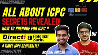 All About ICPC  How to prepare for ICPC  Directi  Goldman Sachs  Secrets Revealed  Ft iamluv [upl. by Benito792]