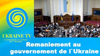 Remaniement au gouvernement de lUkraine [upl. by Lecrad]