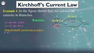 Examples of Kirchhoffs Current Law  How to find currents using Kirchhoffs law [upl. by Vizzone]