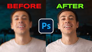 How to Depixelate Images in Photoshop [upl. by Kcarb]