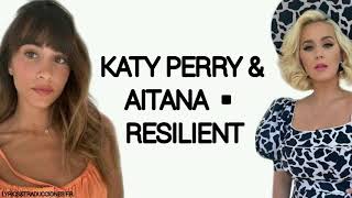 Katy Perry amp Aitana  Resilient Traducida al español [upl. by Fosque170]