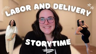 LABOR AND DELIVERY STORYTIME Due Date Birth and Recovery [upl. by Cahn727]