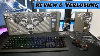 MAUS UND TASTATUR ZUM FAIREN PREIS TITANWOLF SPECIALIST amp IMPERIAL REVIEW [upl. by Eissej256]