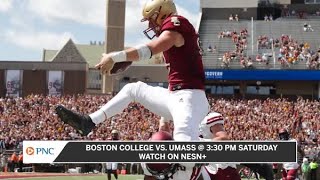 Boston College opens season with shutout win over Colgate [upl. by Kramlich]