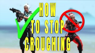 HOW TO STOP CROUCHING IN VALORANT  EVERYTHING CROUCHING EXPLAINED [upl. by Nerraf]