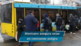 quotLa embajada sólo me da largasquot dice mexicano en Ucrania [upl. by Melonie161]