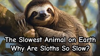 Why Sloths Move So Slowly The Truth Revealed 🤔 [upl. by Lalage]