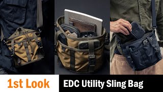 Another New Sling Wotancraft Canteener EDC Sling aka the Bucket Bag [upl. by Nodnyl]