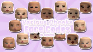 Berry Avenue Face Codes  New Cheeks Variant Gallery Skintones 💜💛  roblox Bloxburg brookhaven [upl. by Fischer981]