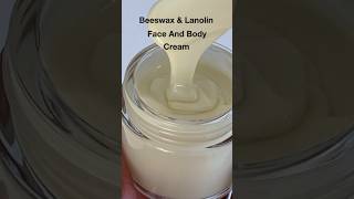 Beeswax And Lanolin Face Body Cream Moisturises and Protects Shorts [upl. by Aeikan]