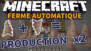 ☑️ Ferme à Stalactites ET Stalagmites 2 Fois Plus Rapide  Tutoriel Redstone Minecraft 121 [upl. by Daeriam436]