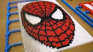 75000 Dominoes Falling to Relax Your Mind ODDLY SATISFYING [upl. by Kcinnay]